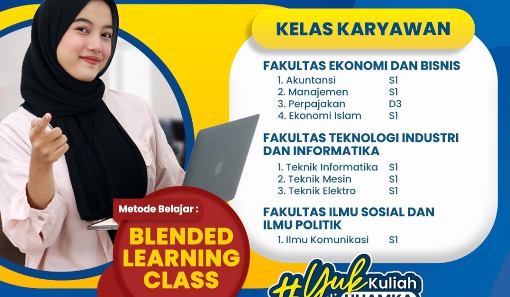 Uhamka Hadirkan Akses Pendidikan yang Luas melalui Kelas&nbsp;Karyawan