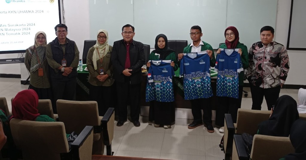 Gelar KKN Nasional dan Internasional, LPPM Uhamka Lepas 55 Mahasiswa Untuk Siap Mengabdi