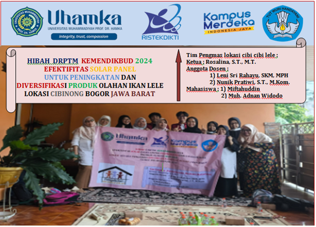 Tingkatkan Peluang Pasar UKM Modern, Tim Dosen Uhamka Laksanakan Program Pengabdian Masyarakat Kemendikbidristek